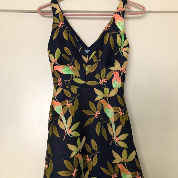 Anthropologie Eva Franco embroidered dress 0P - Picture 3 of 7